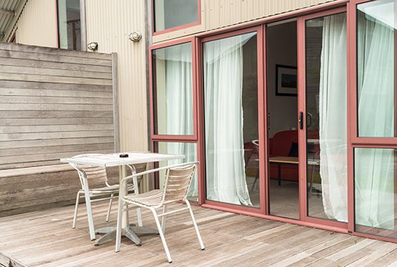 1-Bedroom Villa outdoors deck